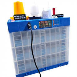 INCUBADORA 192 HUEVOS CON HUMIDIFICADOR