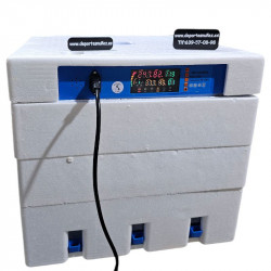 INCUBADORA 192 HUEVOS CON HUMIDIFICADOR