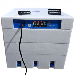 INCUBADORA 192 HUEVOS CON HUMIDIFICADOR