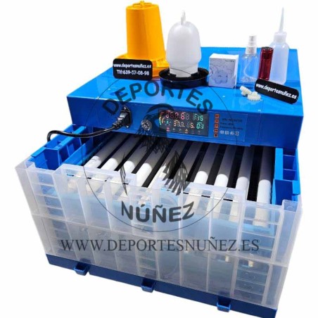 INCUBADORA 128 HUEVOS CON HUMIDIFICADOR