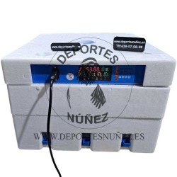 INCUBADORA 128 HUEVOS CON HUMIDIFICADOR