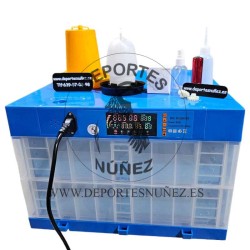 INCUBADORA 128 HUEVOS CON HUMIDIFICADOR