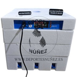 INCUBADORA 192 HUEVOS CON HUMIDIFICADOR