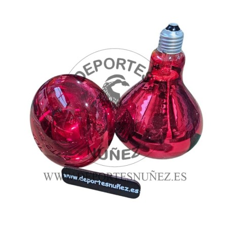 Bombilla de calor. Lámpara calefactora 250w